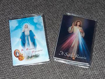 10 Piccoli pieghevoli Santo Rosario 
