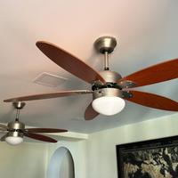 Lampada ventilatore a soffitto