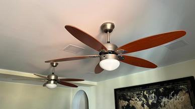Lampada ventilatore a soffitto