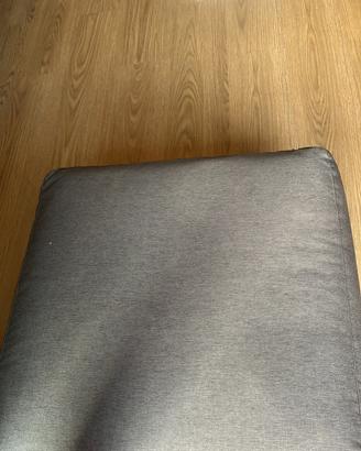 Pouf grigio