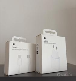 NUOVI Apple Alimentatore Originale + Cavo 1 Metro