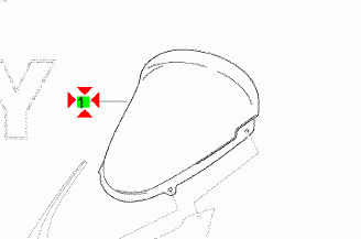 -Cupolino Aprilia Pegaso 3 650 AP8148271