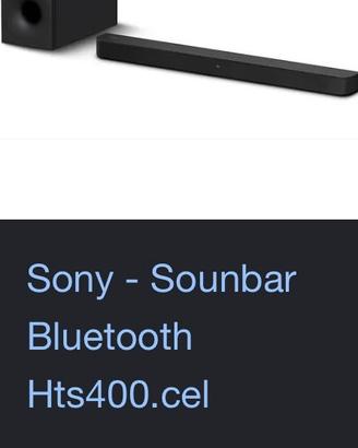 Soundbar Sony