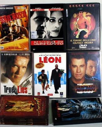 DVD azione - 9 film al prezzo di 2 con sorpresa