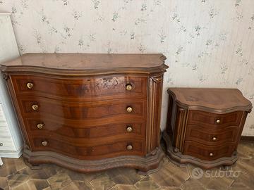 Cassettiera e comodino