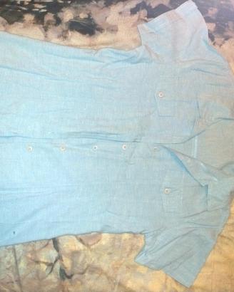 camicia lino misto cotone