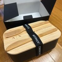 Contenitore porta pranzo + posate exchange Armani