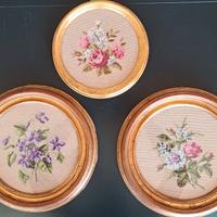 Quadretti a mezzo punto vintage