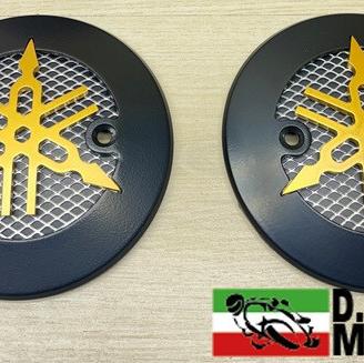 COPPIA COPERCHI VARIATORE STATORE TMAX 530 560 ORO