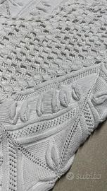 coperta singola fatta a mano 