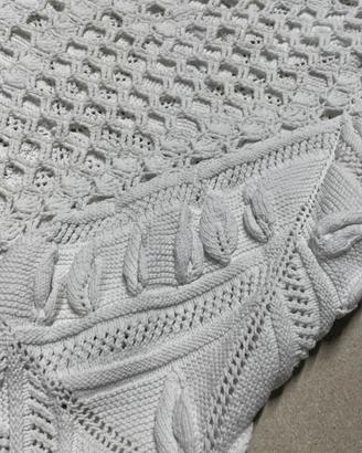coperta singola fatta a mano 