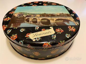 Scatola in latta “Souvenir” biscotti Doria