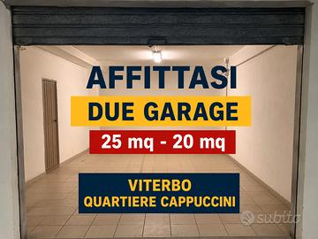 Due garage cappuccini