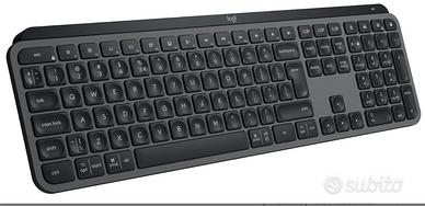 Logitech MX Keys S, Tastiera Wireless, Profilo Bas