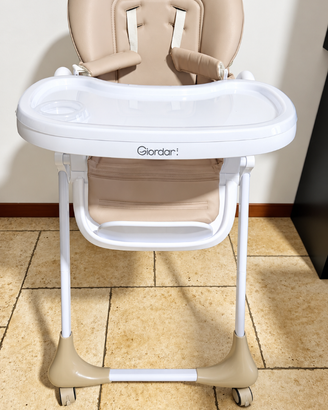 Seggiolone Pappa Giordani G-Lunch & Play Beige