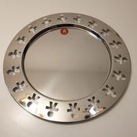 Piatto in acciaio di Alessi