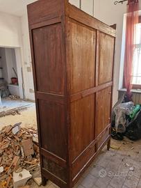 Armadio  " Victorian Oak" dei primi del 900 