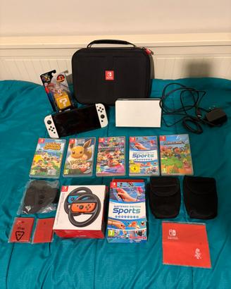 Nintendo Switch Oled (Mario Wonder Pre-installato)