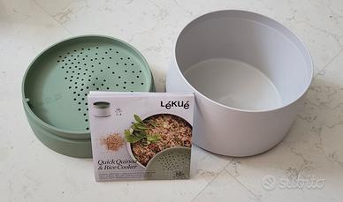 Contenitore per cottura rapida di riso e quinoa