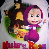 Felpa Masha & Orso 5-6 anni