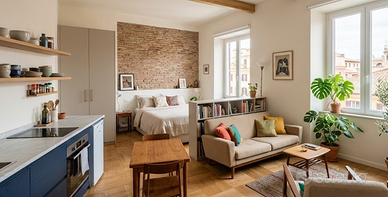 Magliana-loft Arredato- 1 CAUZIONE