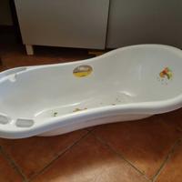 vasca neonato bagnetto con base e riduttore disney