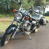 Moto 125 Keeway Superlight nera anno 2010 7000 km