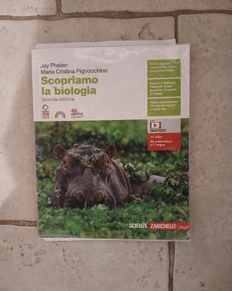 libro di biologia 
