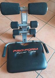 Attrezzo addominali pro form power core