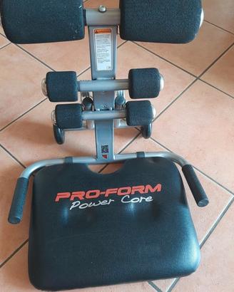 Attrezzo addominali pro form power core
