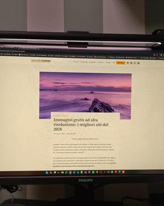 Monitor Philips 276B1 27" QHD USB-C 90W come nuovo