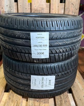 Gomme Fortuna 255/30R19