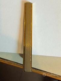 Ferma cravatte metallo dorato