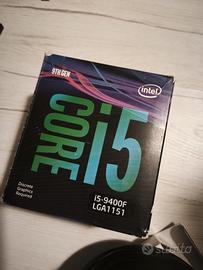 Processore Intel i5 9400F con ventola originale