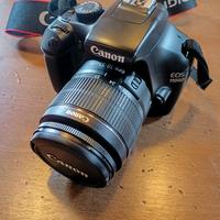 Canon EOS 1100d + 18-55 + borsa fotografica 