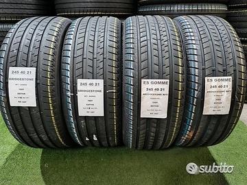 4 gomme 245 40 21 BRIDGESTONE RFT RIF1487