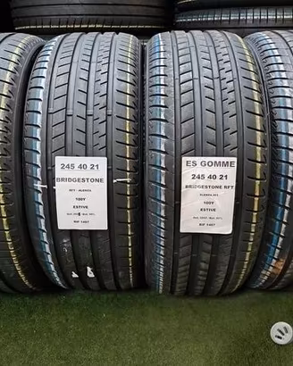 4 gomme 245 40 21 BRIDGESTONE RFT RIF1487
