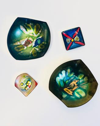 Set ciotole in rame smaltato “Franco Bastianelli”