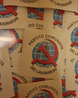 Adesivi sticker Partito Comunista dei Lavoratori