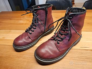 Dr.Martens bordeaux bambino 34