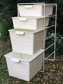 Cassettiera Antonius struttura ferro