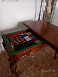 Tavolo  da gioco a scomparsa con roulette