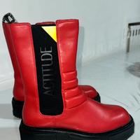 Stivaletti rossi TWINSET