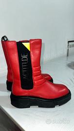 Stivaletti rossi TWINSET