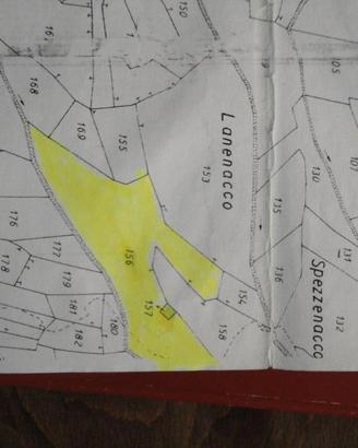 Terreno con rustico crollato