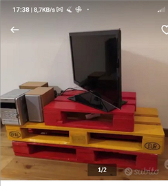 Mobile porta TV bancali