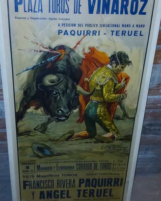 
Manifesto di Corrida – Plaza de Toros de Madrid –