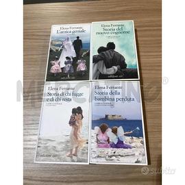 L'AMICA GENIALE ELENA FERRANTE COMPLETO 4 LIBRI SE