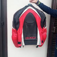 Giubbotto moto in pelle AXO uomo taglia M