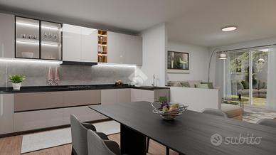 VILLA A SCHIERA A MONZA